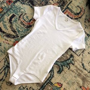 White Bodysuit Shirt